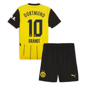 Dětské fotbalový komplet Borussia Dortmund Julian Brandt #10 Domácí košile 2024-25 Krátkým Rukávem